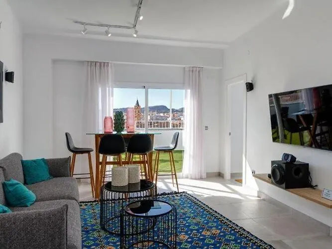 Apartment Faro'S Atico Tribuna Malaga